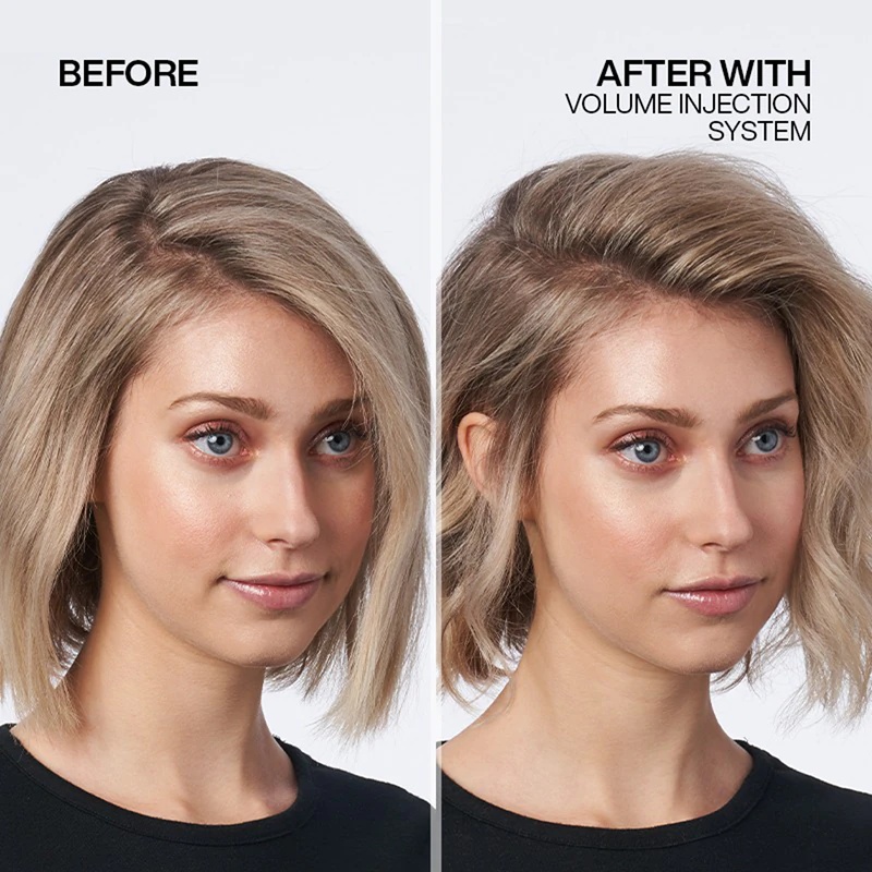 „Redken Volume Injection“ patogi pakuotė plaukų apimčiai padidinti