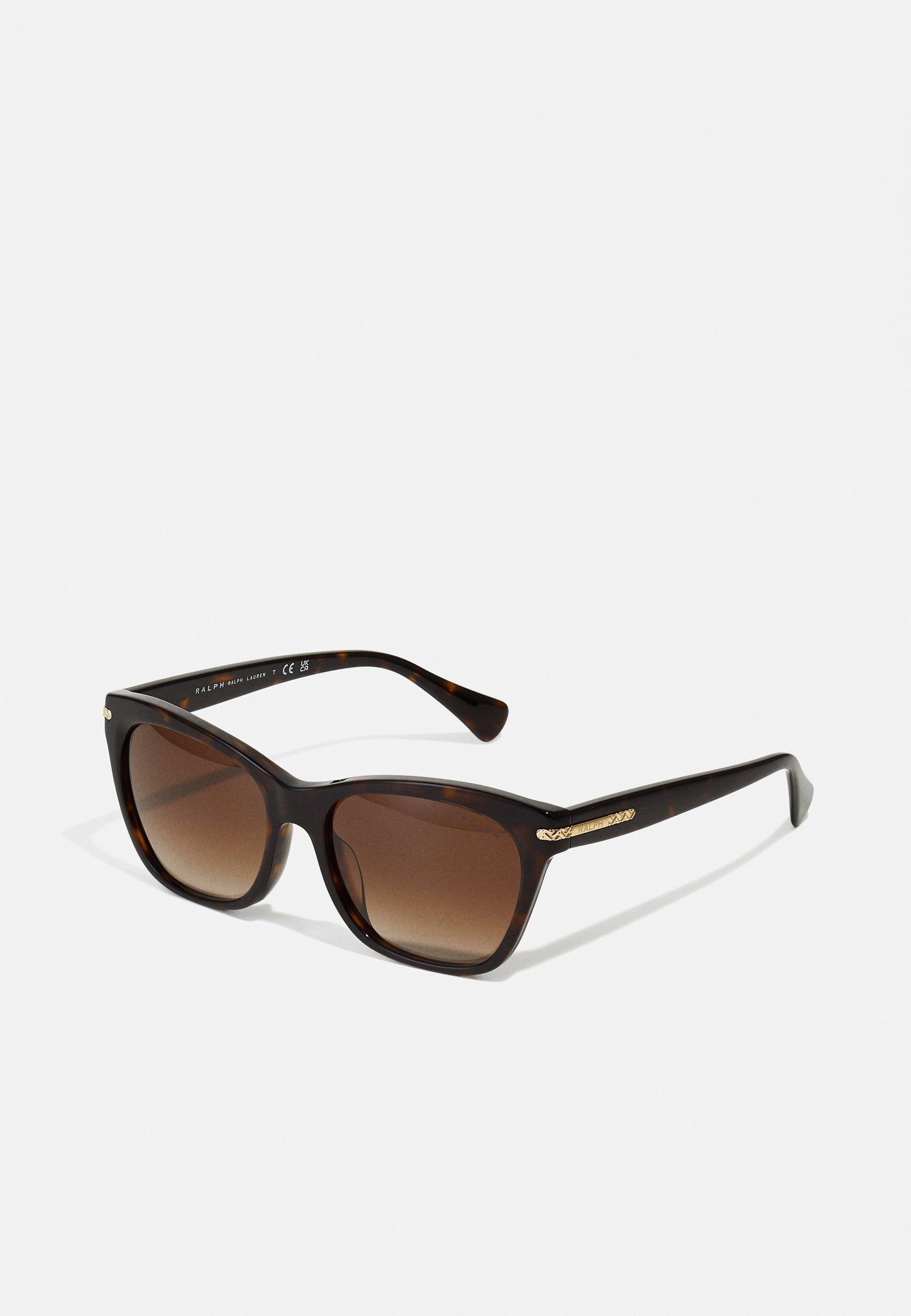 RALPH Ralph Lauren zonnebril - glanzend donker havana / bruin kleurverloop