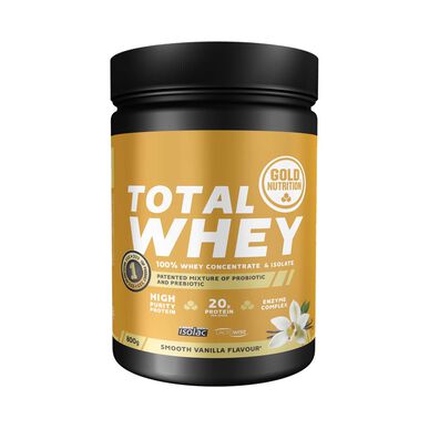 GOLDNUTRITION vaniļas garšas proteīna pulveris 800g 800g