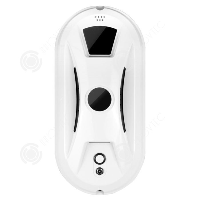 INN Robot laveur de vitre 5600pa robot nettoyeur de vitre avec télécommande et 10 chiffons navigation intelligente corde de