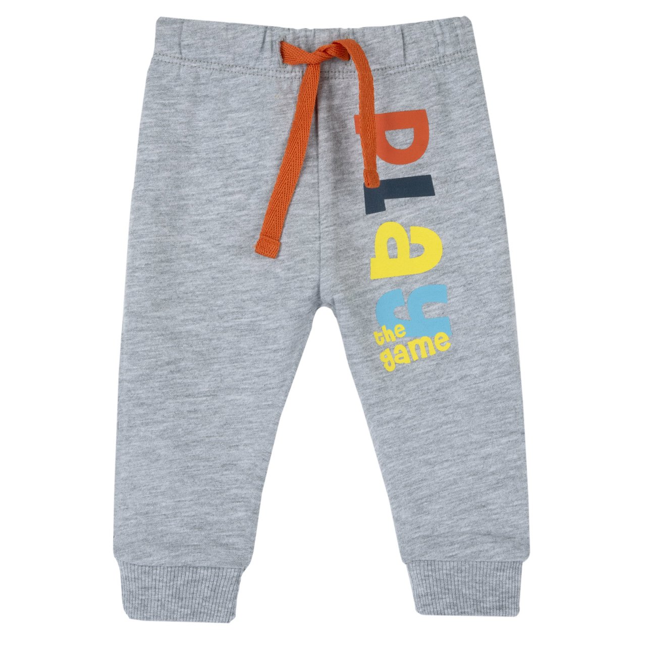 Bedrukte fleece broek