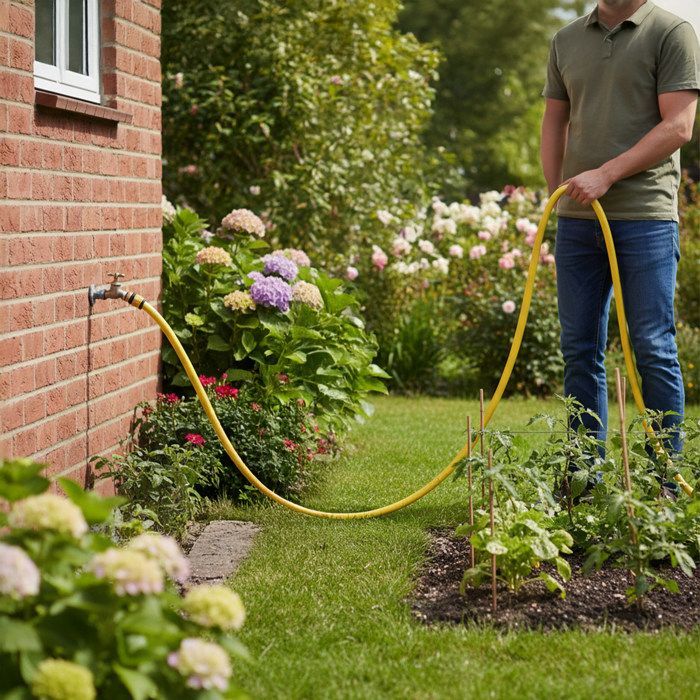 Tubo da giardino Relaxdays, 50 m, universale 1/2