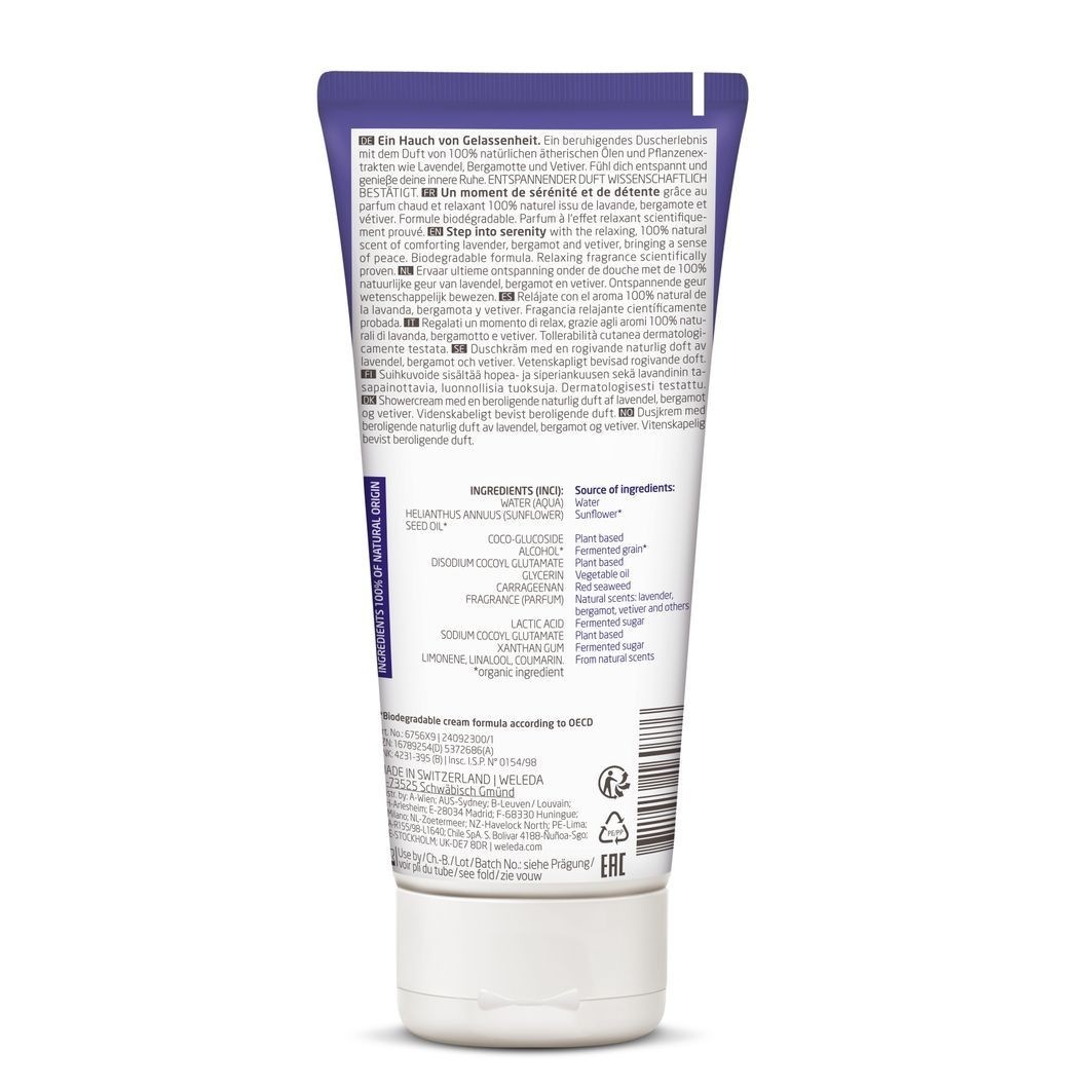 Weleda Aroma Shower Relax sprchový gél - 200 ml