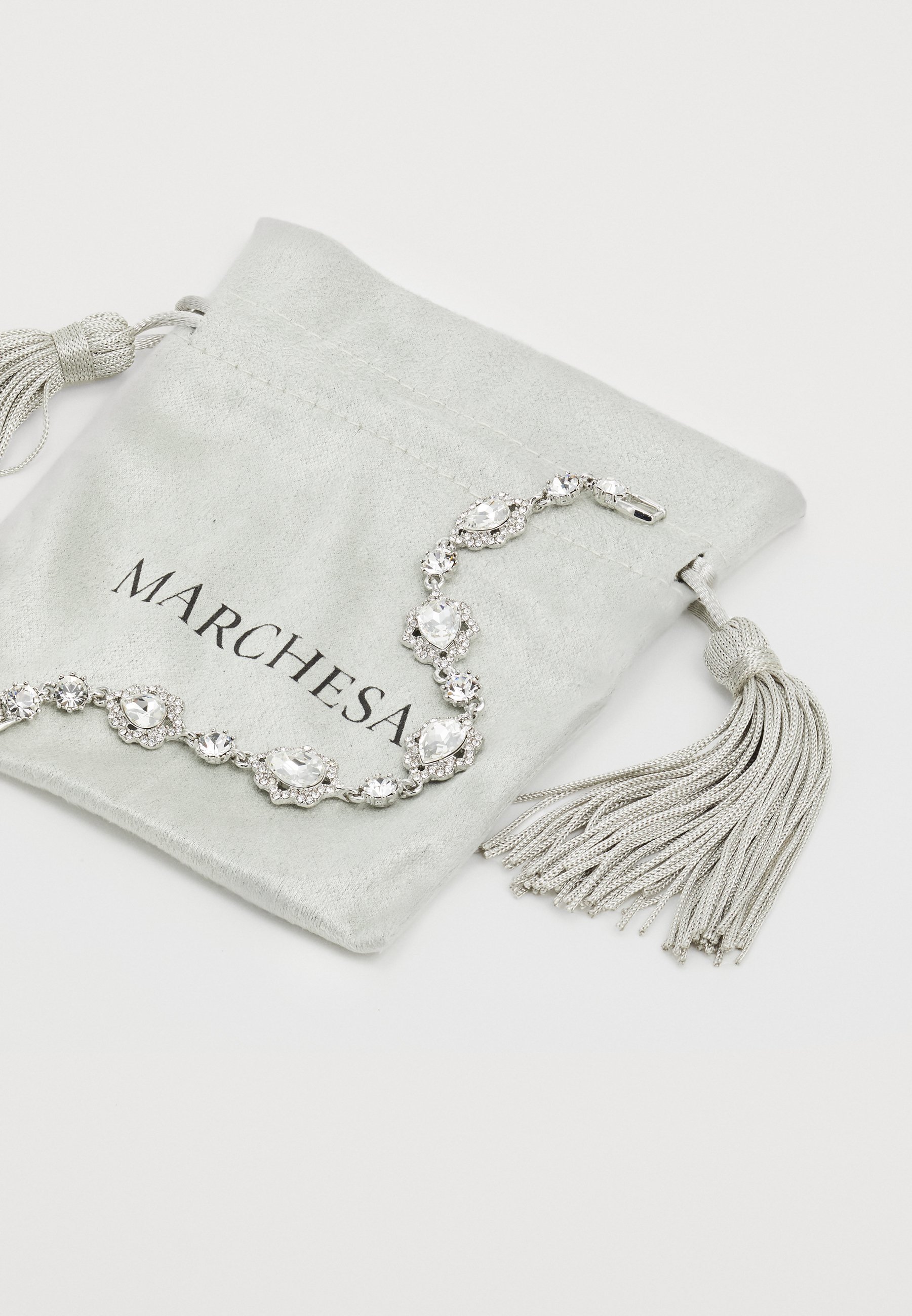 Marchesa 7.25IN PEAR FLEX - Armband - zilverkleurig