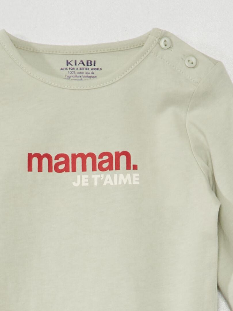 T-shirt met lange mouwen - BLAUW