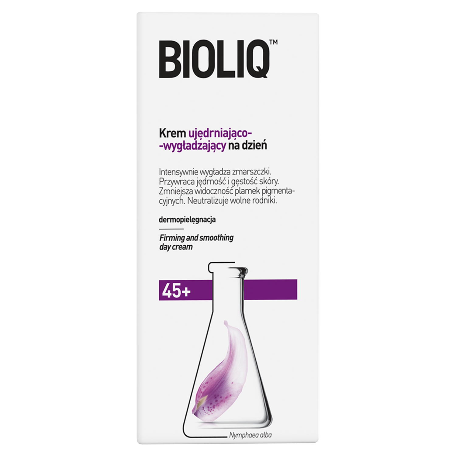Bioliq uppstramande och utjämnande dagkräm 45+ 50ml 45+