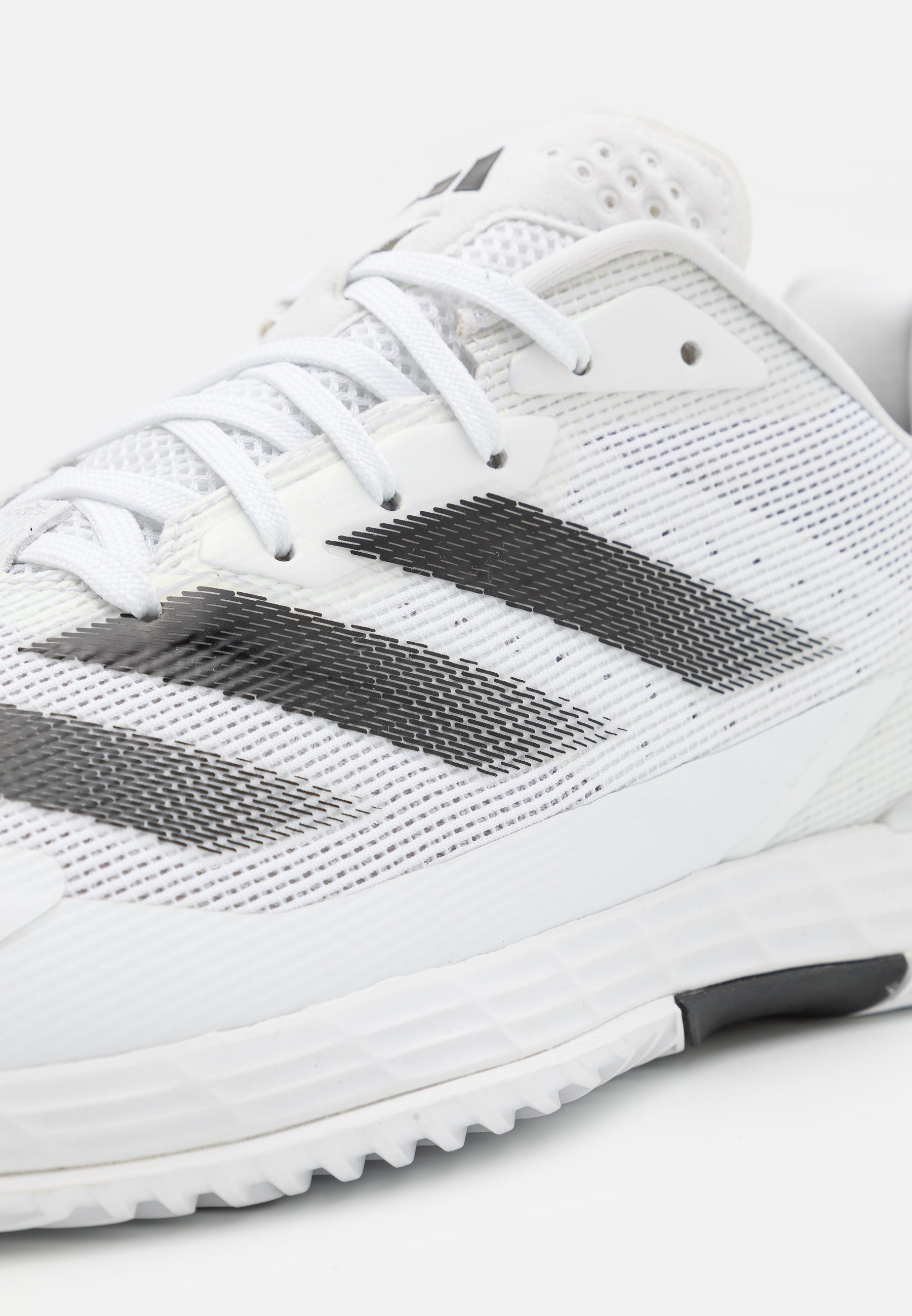 adidas Performance DEFIANT SPEED - Mitmeväljaku tennisejalatsid - valge/must/hall