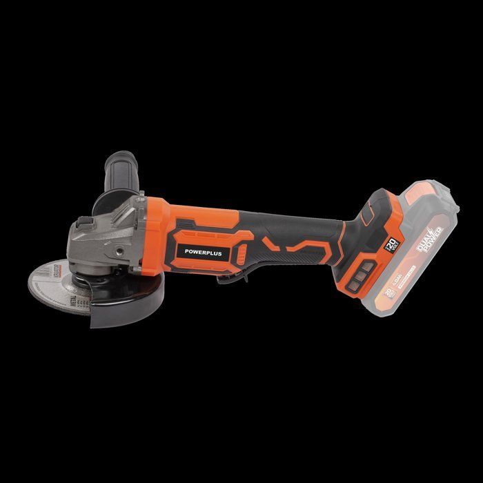 Meuleuse d'angle brushless sans fil - POWERPLUS - POWDP35160 - 20 V - Disque abrasif de Ø 125 mm
