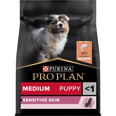 PURINA PRO PLAN Medium Puppy Sensitive Skin -ruoan