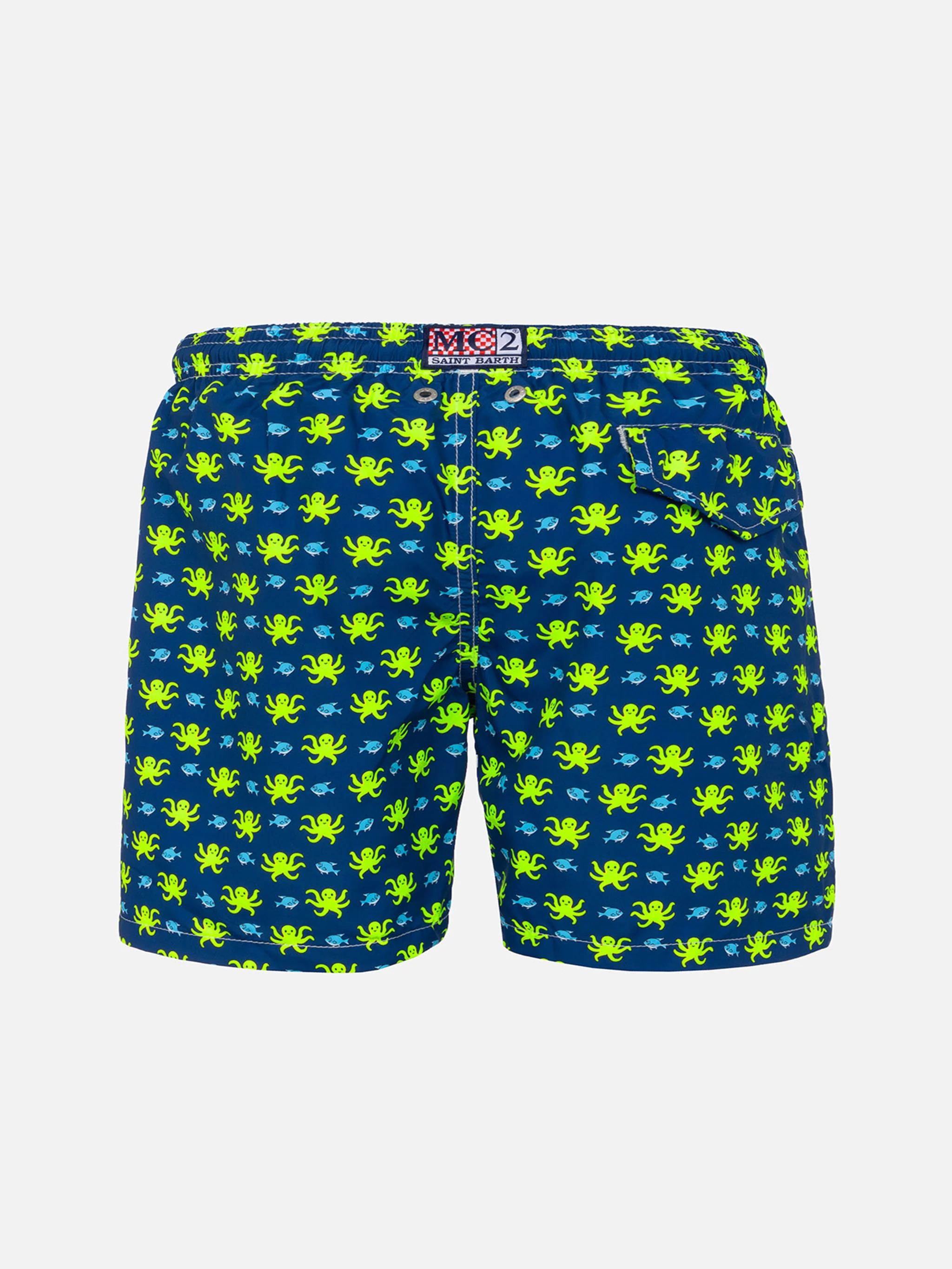 Kinderbadeanzug mit Oktopus-Print