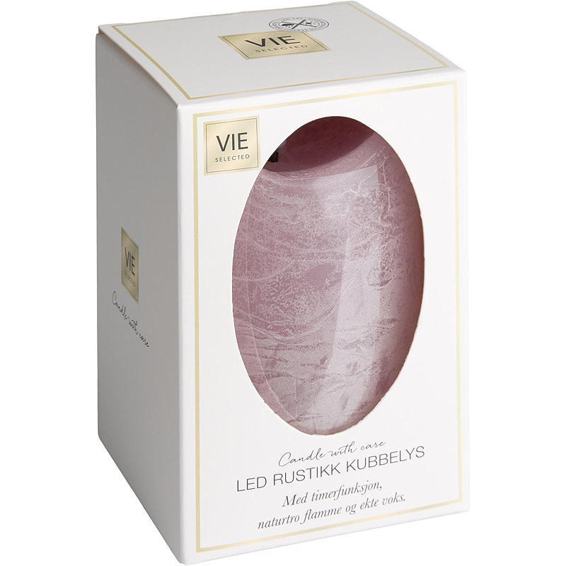 Vie Selected kubuslamp 12 cm ø 7,6 cm LED lavendel