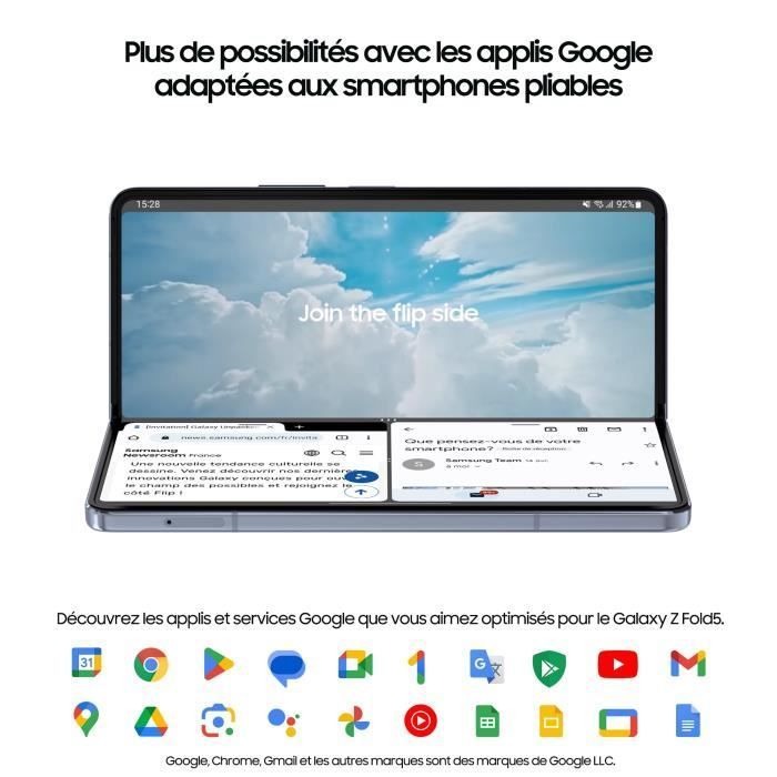 SAMSUNG Galaxy Z Fold5 1TB Crème