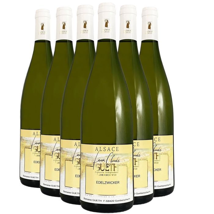 Domaine Gueth Alsace Tradition Edelzwicker 2023 - Vino bianco dell'Alsazia (6x100cl)