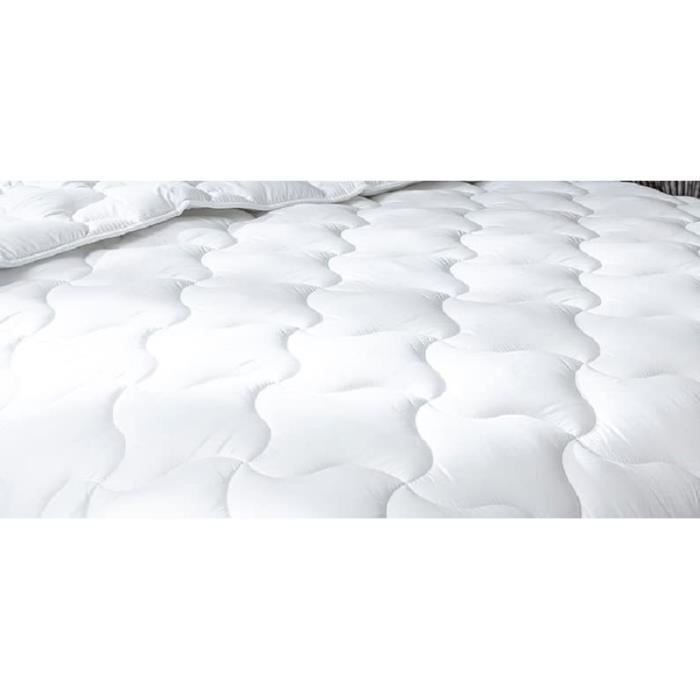 Piumino caldo ABEIL, morbidezza assoluta, 220x240 cm, bianco