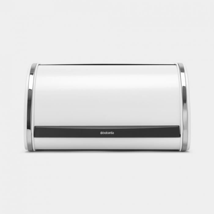 Portapane - BRABANTIA - Medio - Coperchio scorrevole - Bianco - Metallo