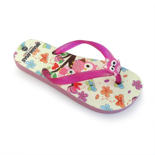  Braziliaanse strandslippers, bedrukt met 20 Garden-print, gemaakt in Brazilië