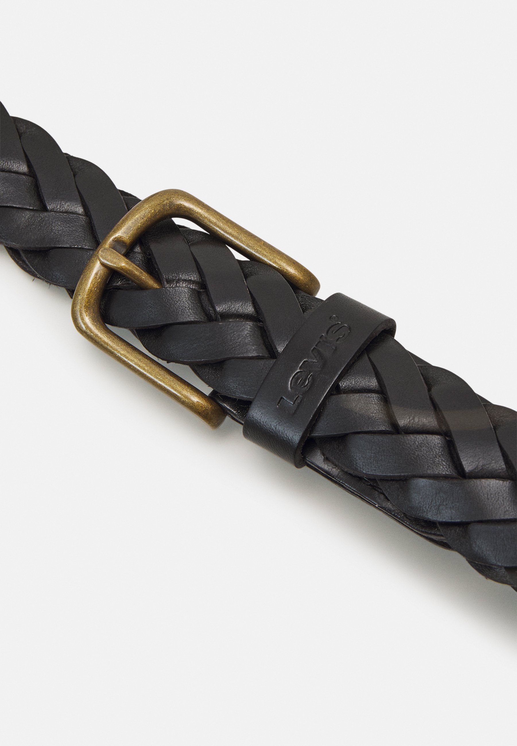 Levi's® gevlochten riem unisex - Riem - normaal zwart
