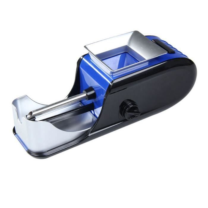 Tubeuse Électrique Automatique, Machine à Tuber Les Cigarettes Cadeau DE Noël Anniversaire pour Homme Père - BLEU
