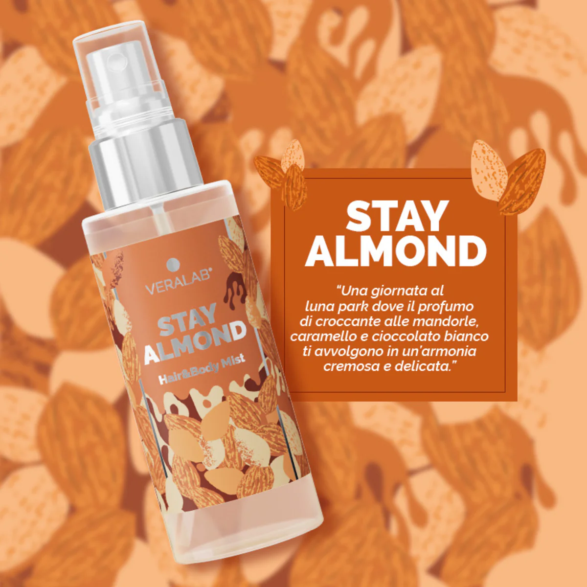 Fragranze e Deodoranti Stay Almond - Acqua Aromatica