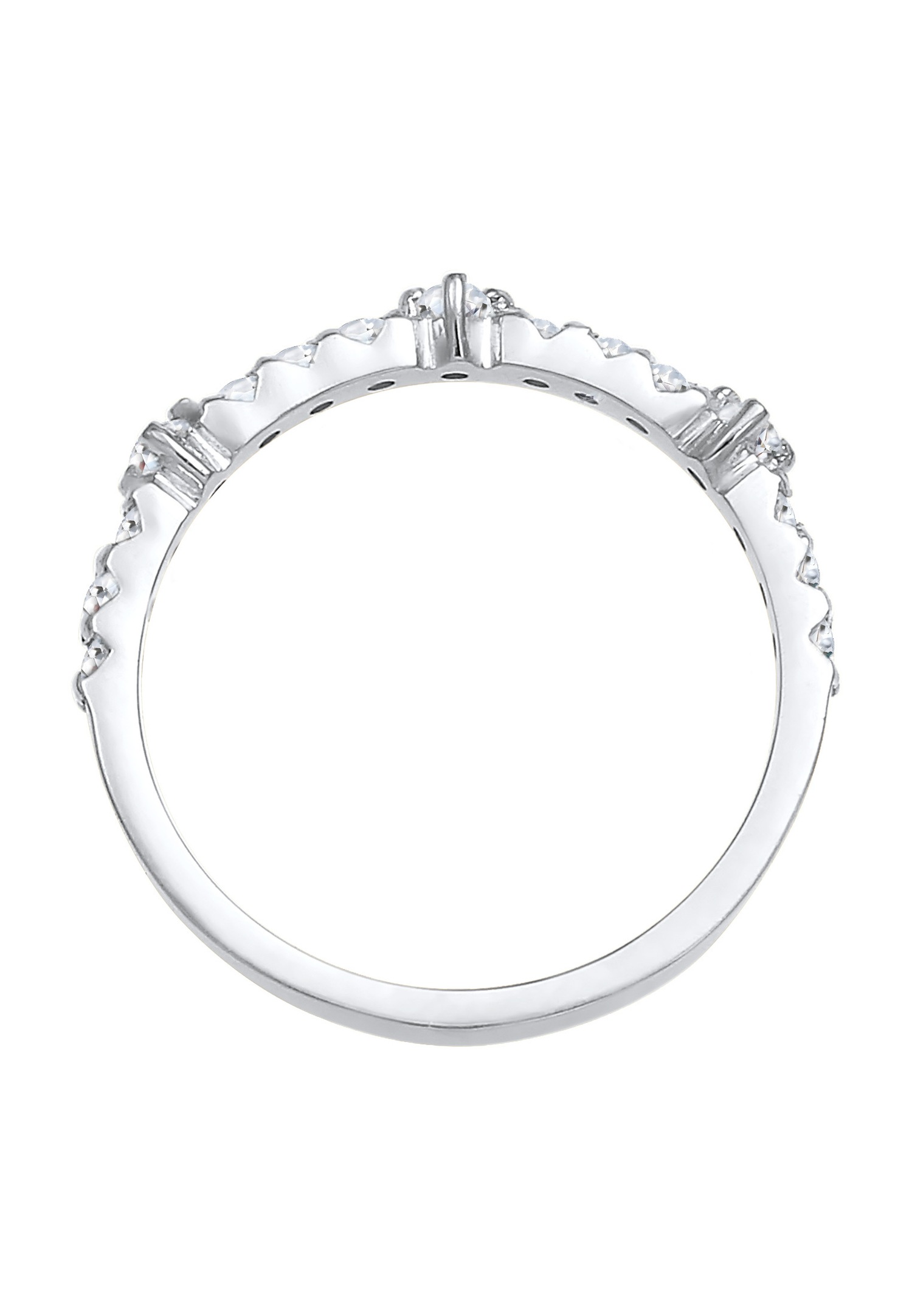 Elli PREMIUM Mémoire des dames Symbole d'amour éternel avec pierres topazes en argent 925