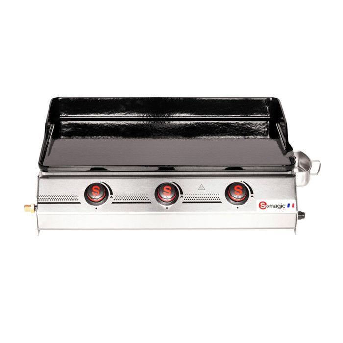 Plancha gaz 3 brûleurs So Premium - 10,5 kW