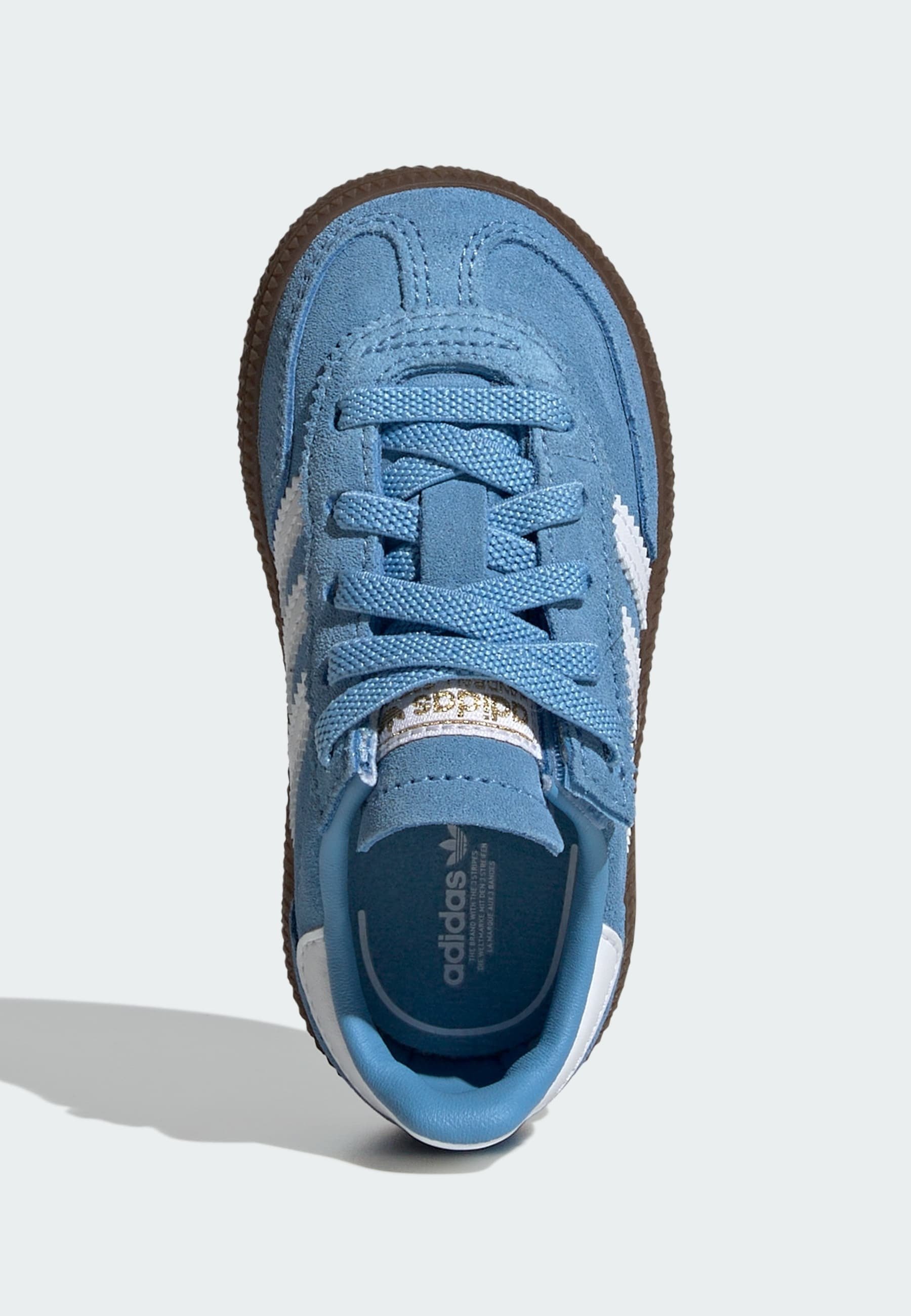 adidas Originals HANDBALL SPEZIAL UNISEX - Scarpe per neonati - azzurro chiaro ftwr gomma bianca
