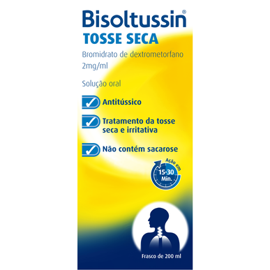 Bisoltussin yskänlääke siirappi 200 ml