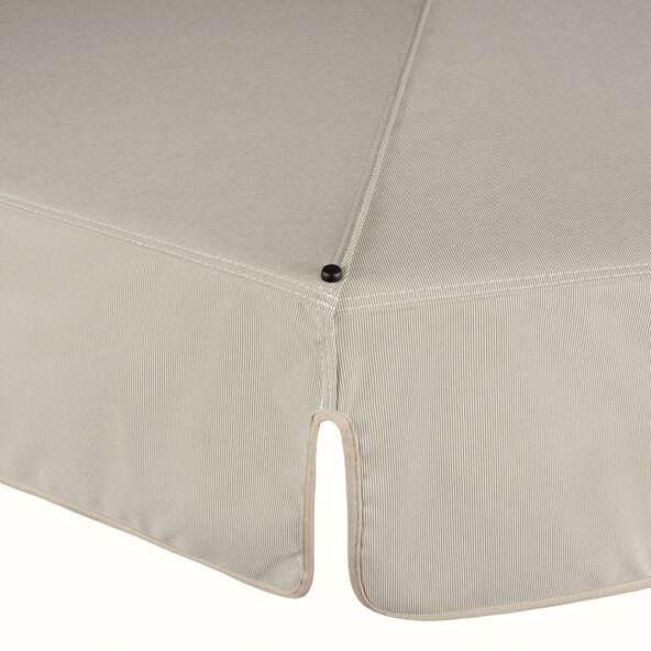Easy Sun zweefparasol, inclusief voet, beige