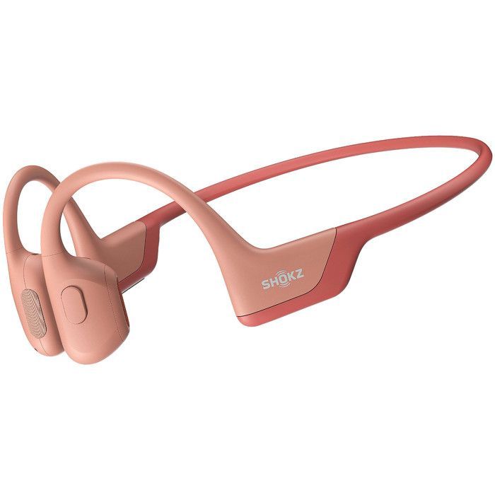 Auriculares de conducción ósea - Shokz - Openrun Pro - Rosa - Carga rápida - 26 g - IP67