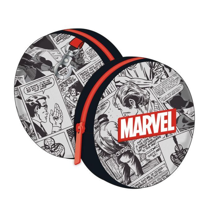 Monedero - Marvel - Redondo - 9x9x2 cm - Colores brillantes