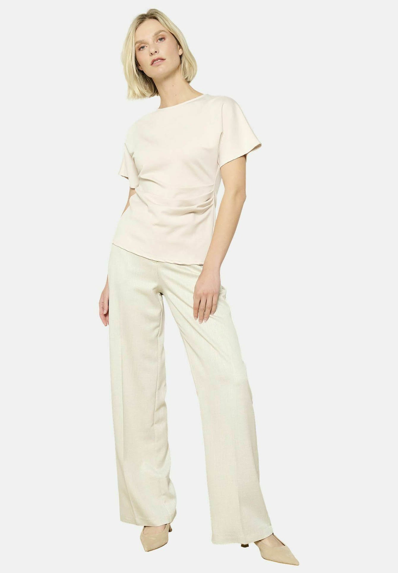 LolaLiza Basic T-shirt - lichtbeige
