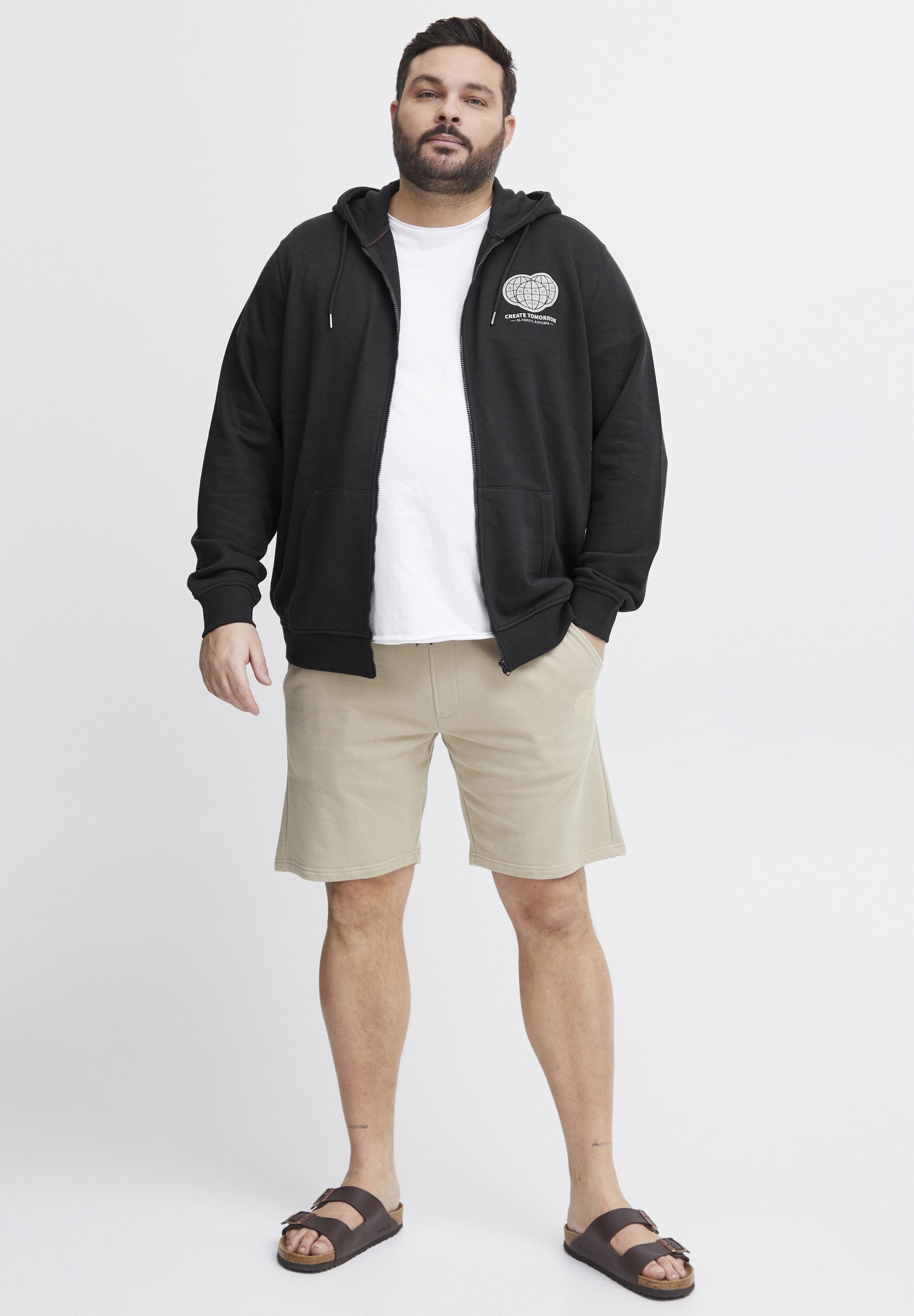 Blend BHBSWEATSHIRT - Sweatshirt mit Reißverschluss - schwarz