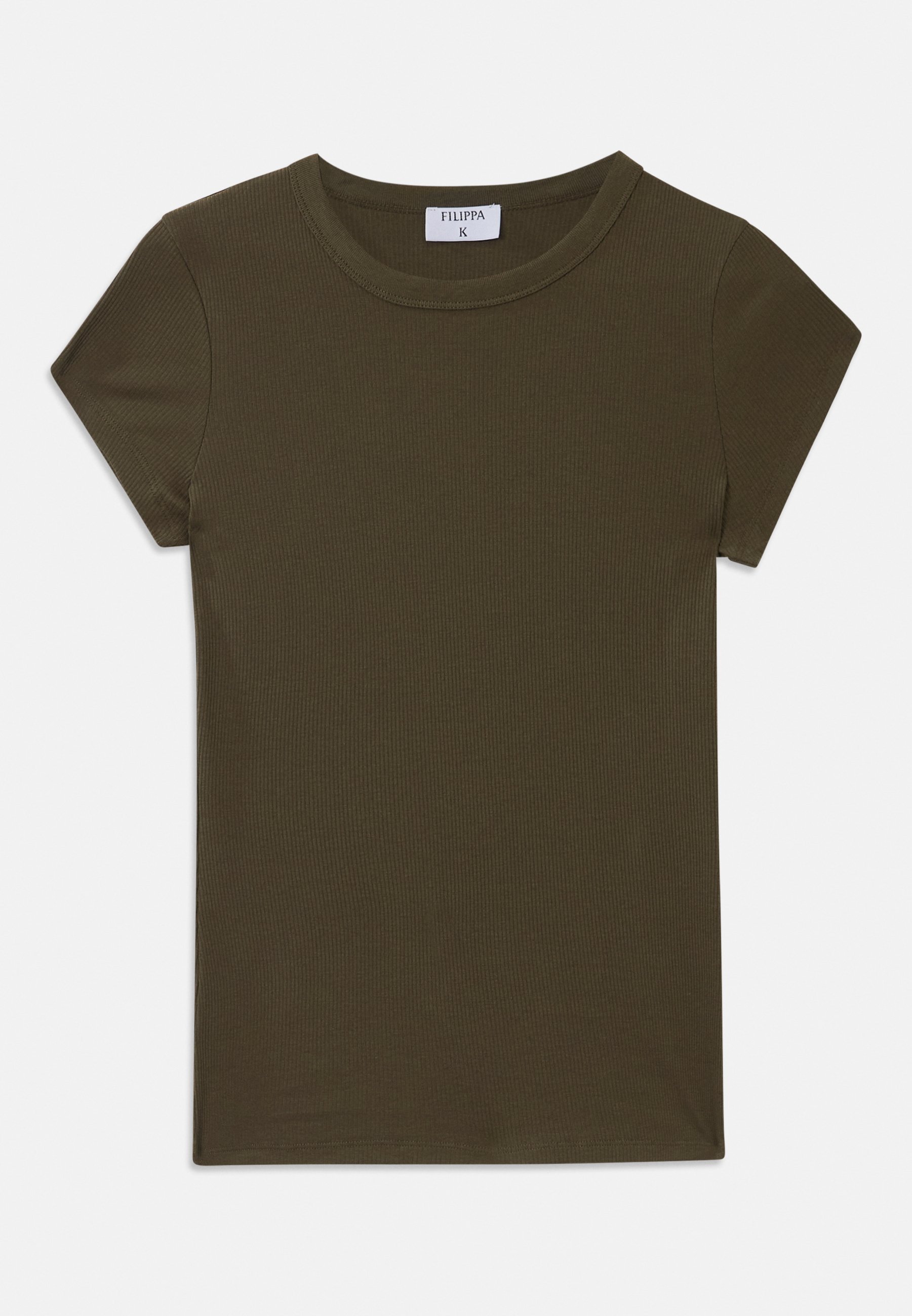 Filippa K FINE TEE - Basic T-shirt - donker kaki