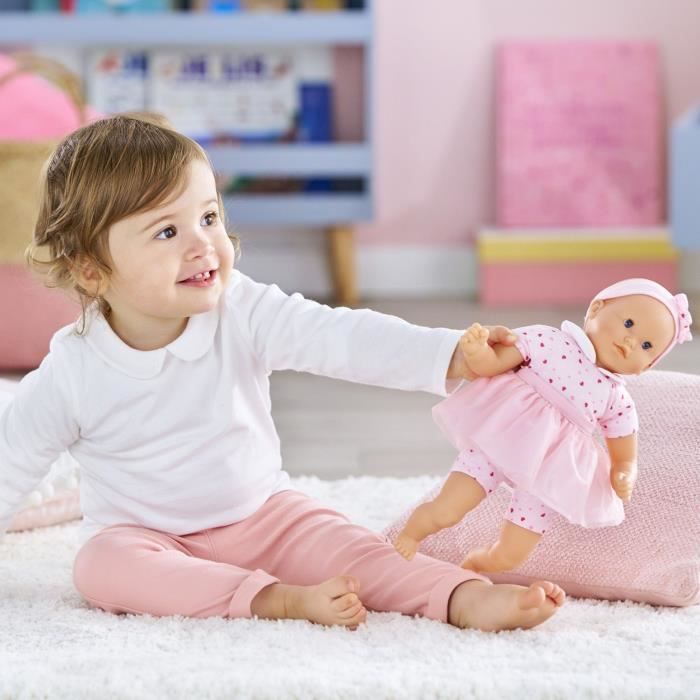 Baby doll - COROLLE - My Adorable Little Baby Doll with Hearts - 30 cm - from 12 months