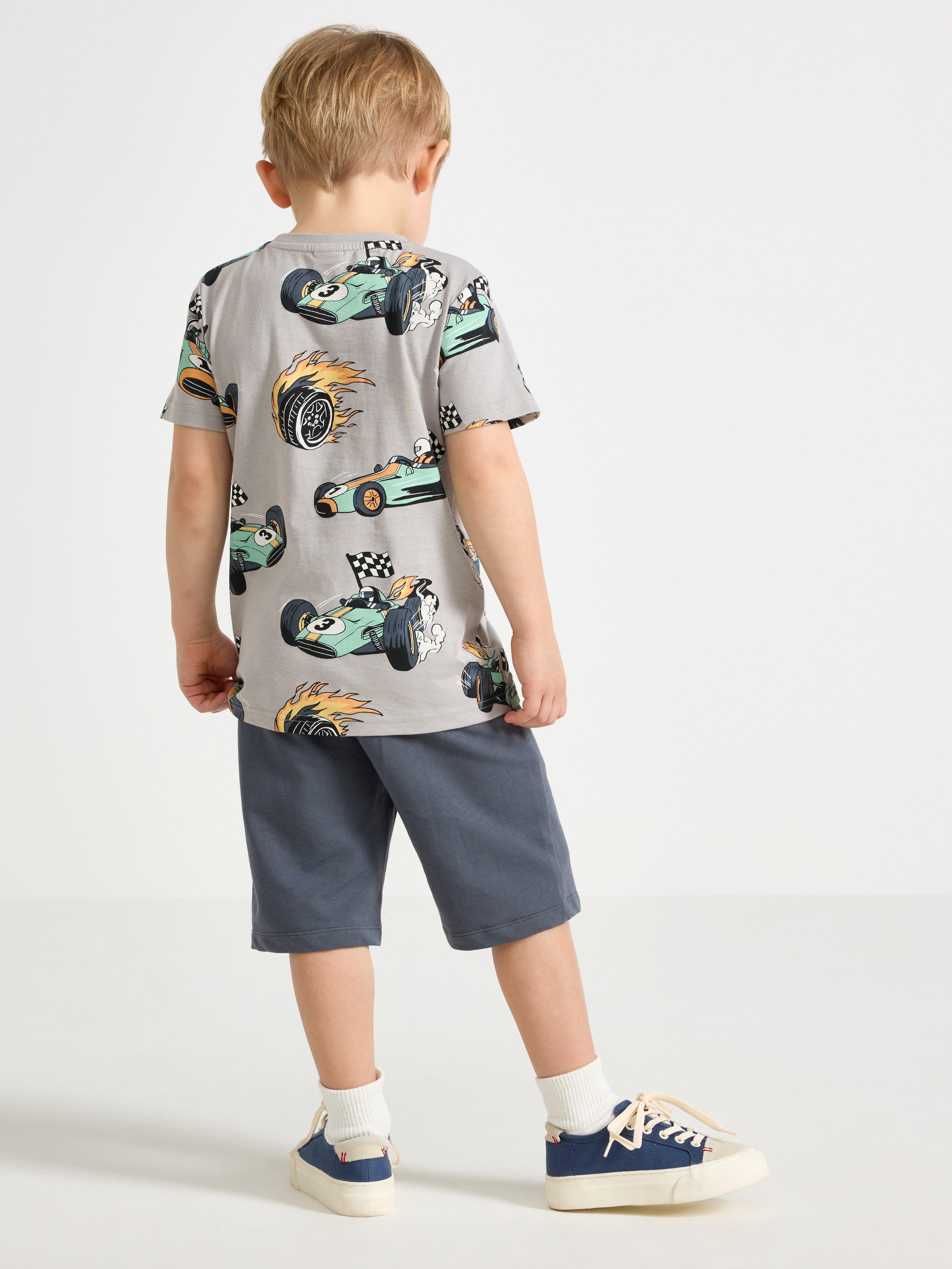 Lot de 2 shorts gris foncé