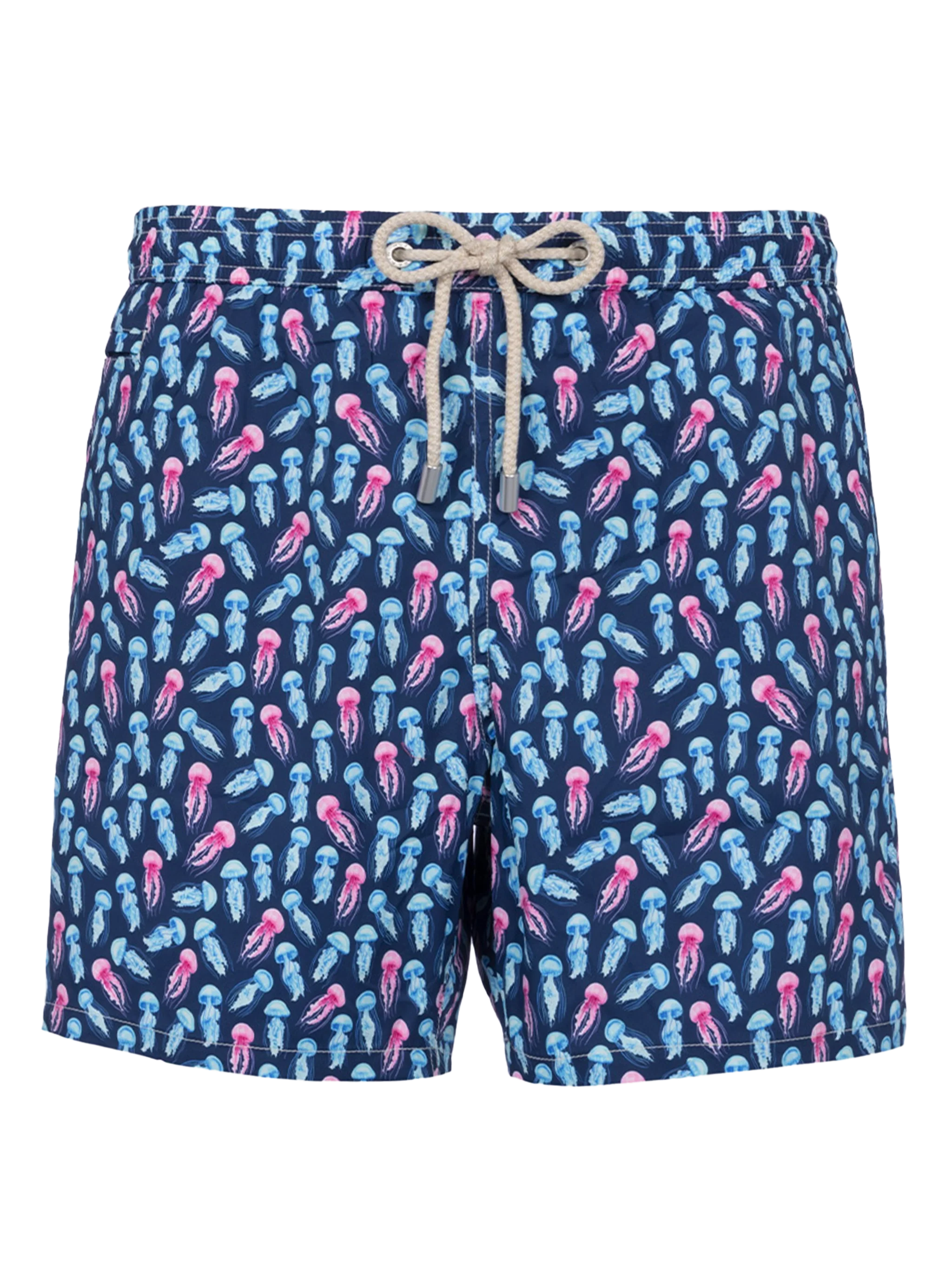 Costume classico elasticizzato Comfort Light con stampa meduse
