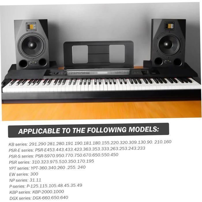 Soporte para partición de teclado, soporte para partición de teclado Versel, compatible con las series PSR/KB/KBP/DGX