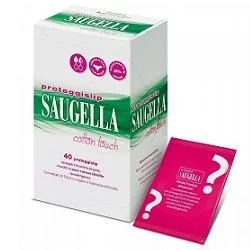 SAUGELLA Serviettes intimes Saugella, 40 pièces, hypoallergéniques pour fuites légères