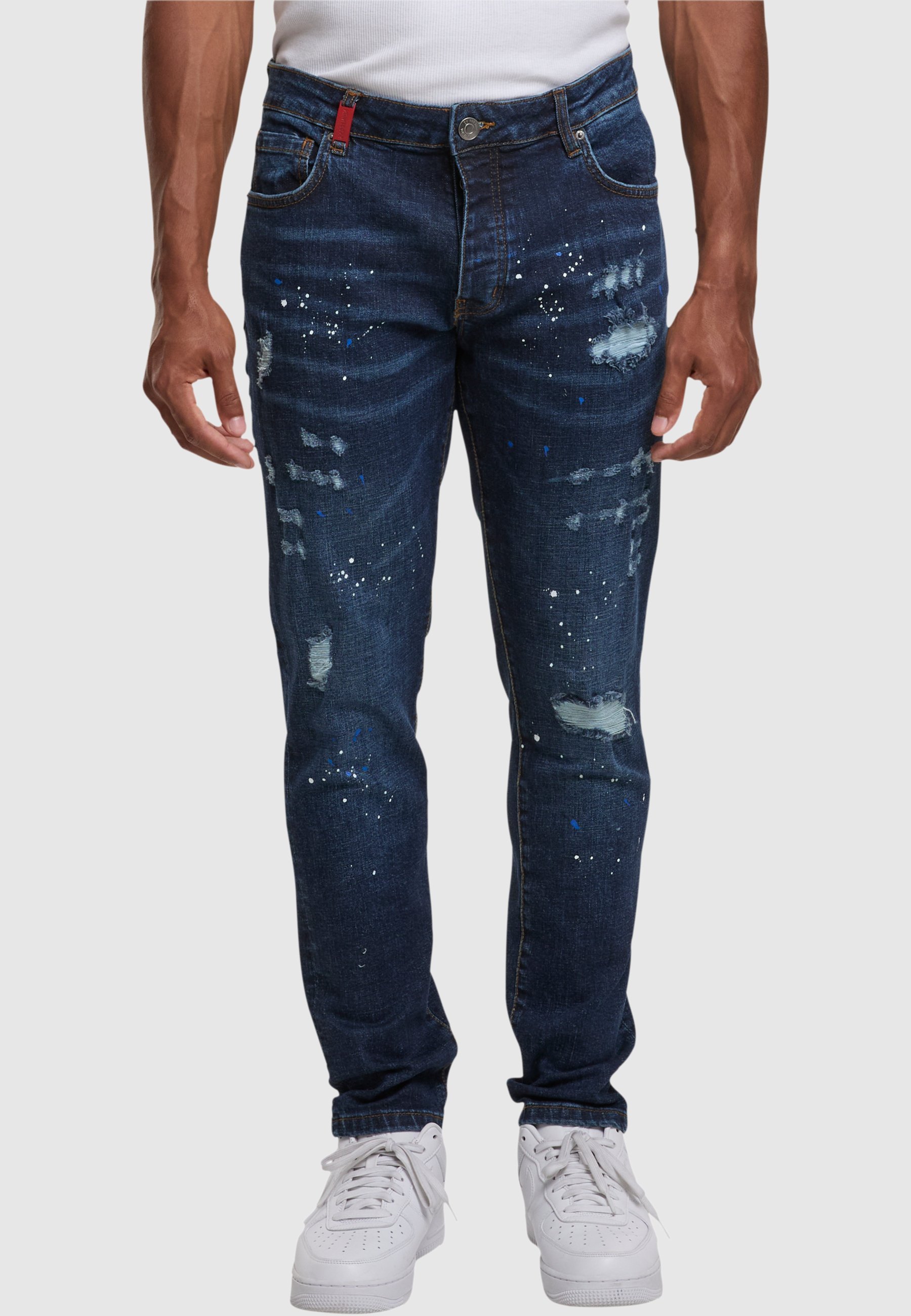2Y Premium LEONARDO - Slim fit traperice - srednje plave