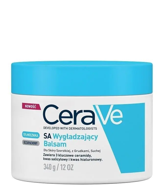 CeraVe Wygładzający balsam do skóry szorstkiej, z grudkami, suchej