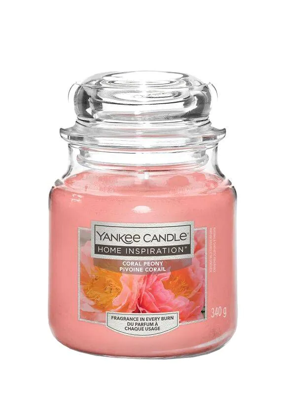 Yankee Candle Home InspirationŚredni Coral Peony
