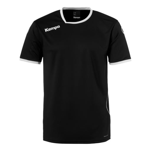  Curve Camiseta Negro / Blanco Kempa
