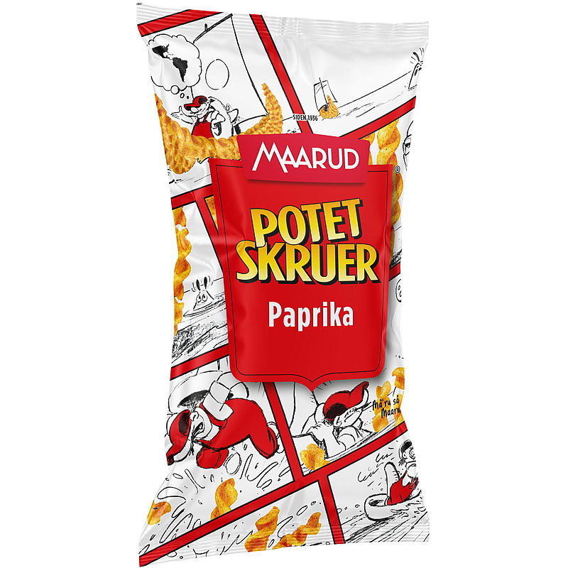 Tornillos de Patata Maarud 90 g pimentón