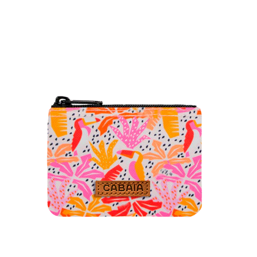 Cabaia Nano Via Cruz Loma rosa clutch-veske