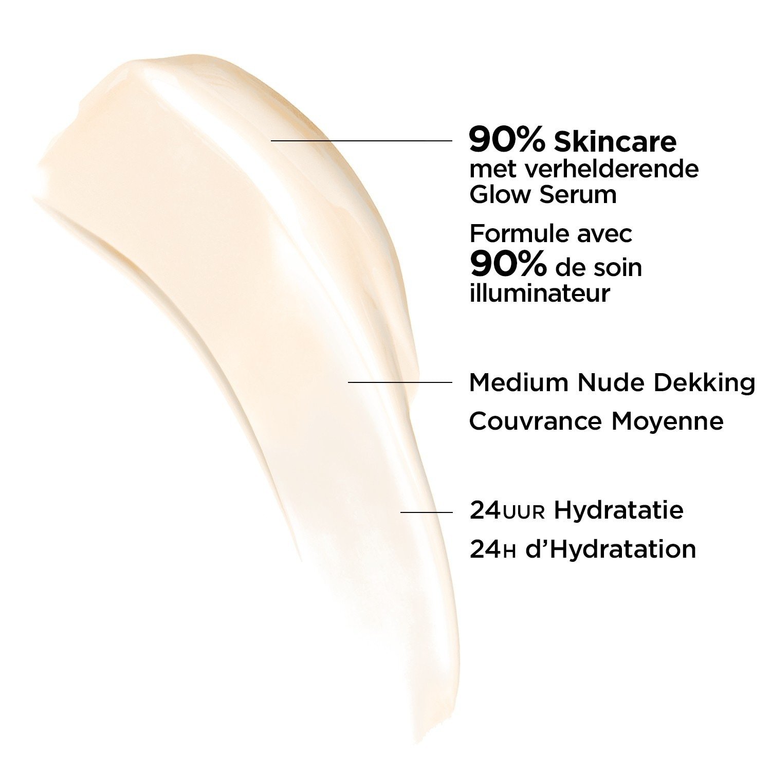 IT Cosmetics CC kremas „Your Skin But Better CC+ Nude Glow Medium Coverage“, tonuotas odos + švytėjimo suteikiantis serumas SPF 40 – 32 ml