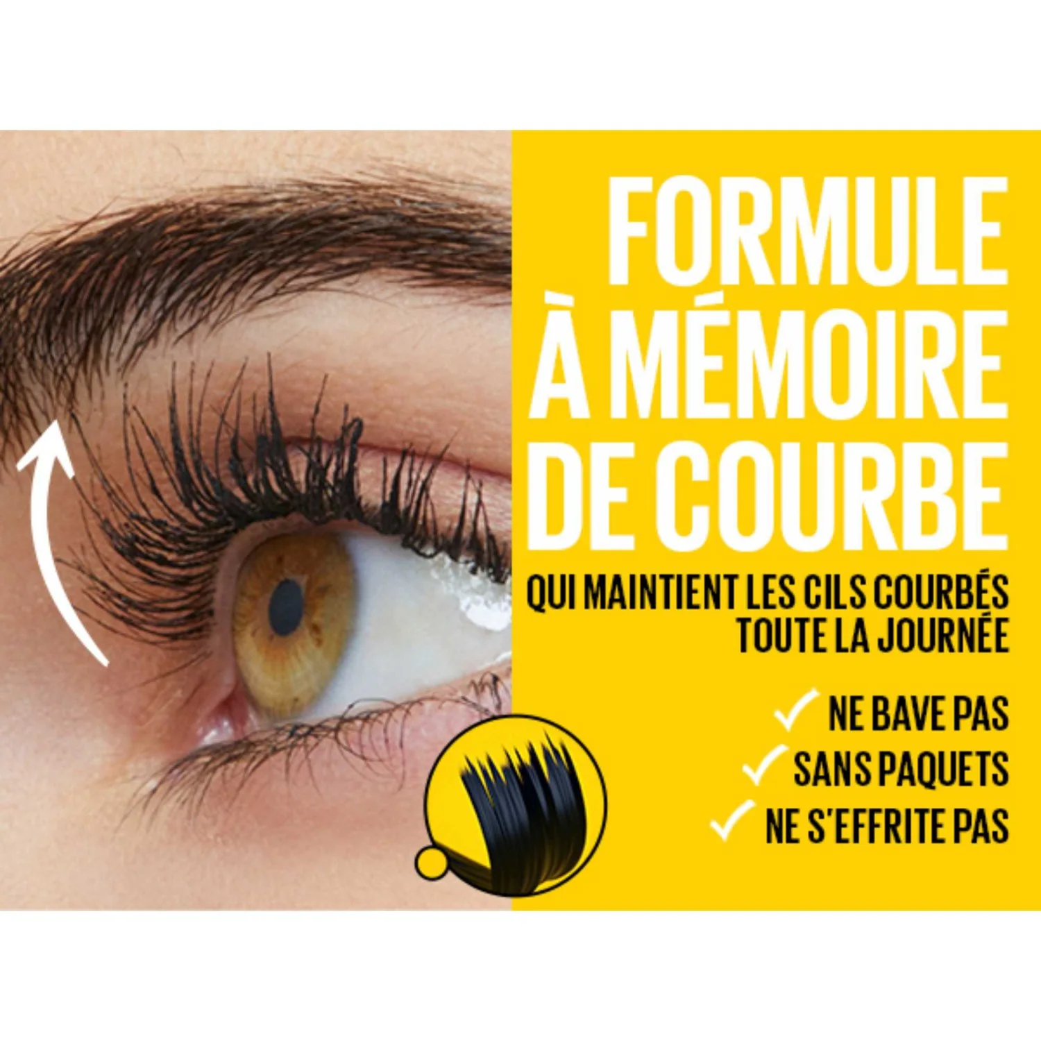 Maybelline Mascara volume & courbe waterproof