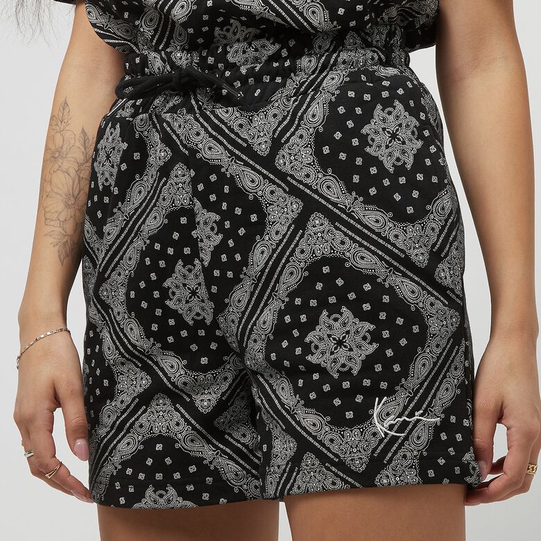 Kleine Shorts mit Paisley-Muster