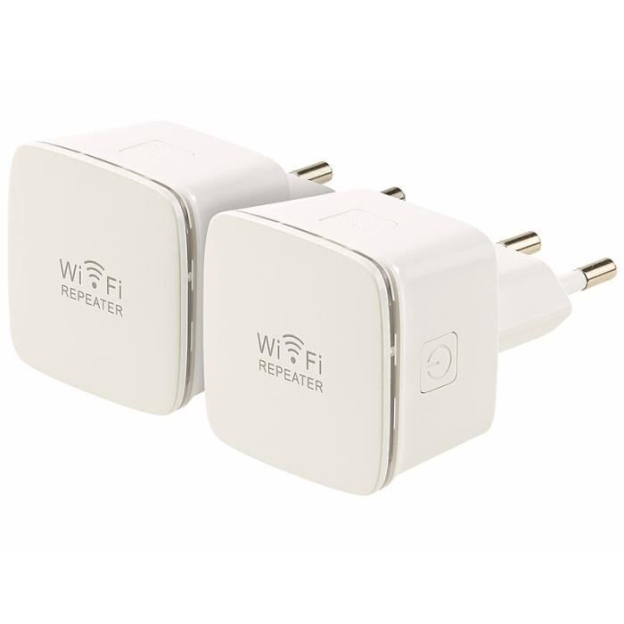 2 mini 300 Mbps Wi-Fi repeaters met access point-functie WLR-350.sm