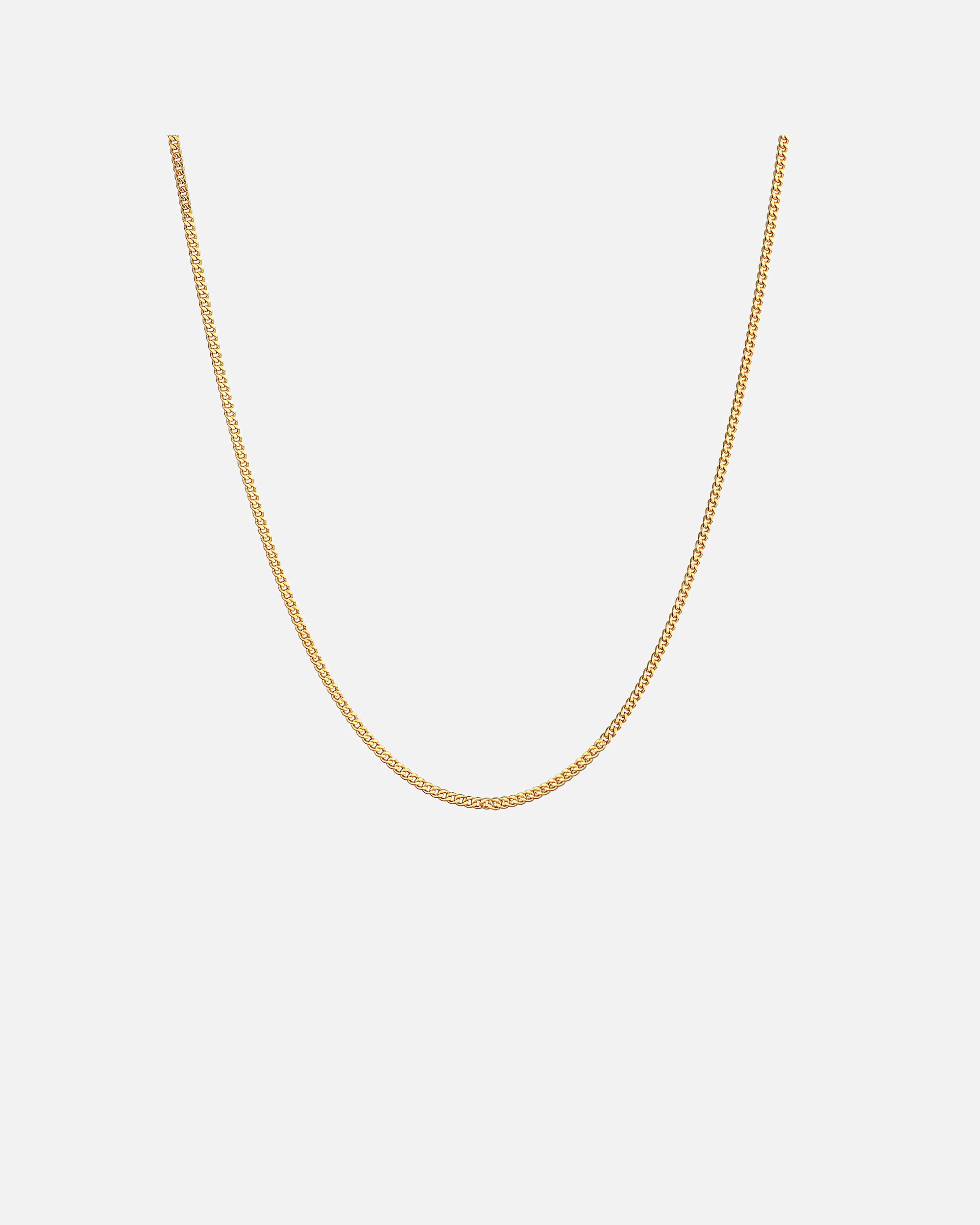 Elli PREMIUM Femmes Curb Chain Minimal Basic Trend Blogger en argent sterling 925 plaqué or