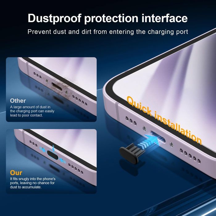 Kit de 6, 3 x Verre Trempé pour iPhone 14 (6,1 Pouces) et 3 x Protection Caméra Arrière - Anti Rayures - sans Bulles d'air